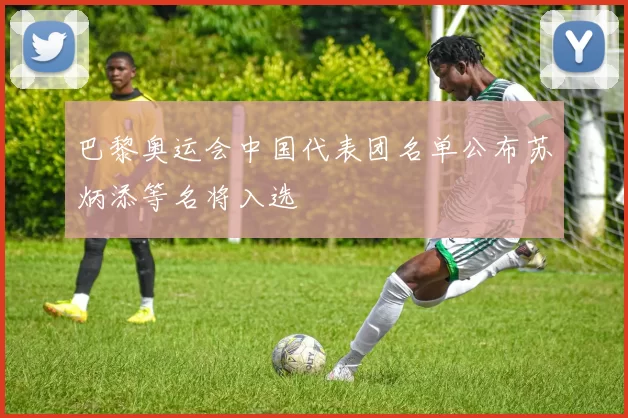 巴黎奥运会中国代表团名单公布苏炳添等名将入选