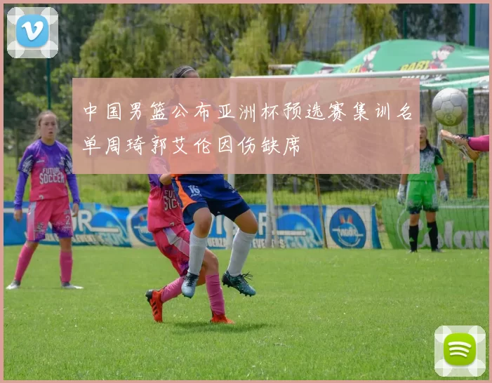 中国男篮公布亚洲杯预选赛集训名单周琦郭艾伦因伤缺席